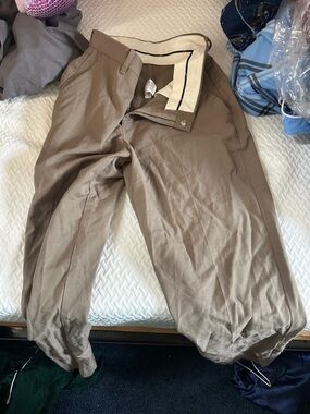 Chaps Men's Khaki Dress Pants - Classic Tan